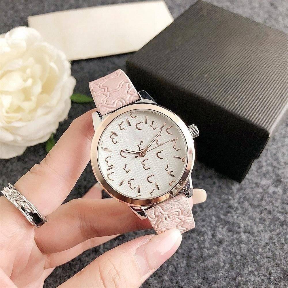 Simple Fashionable Ladies Alloy Belt Stainless Steel Bottom Quartz Watch