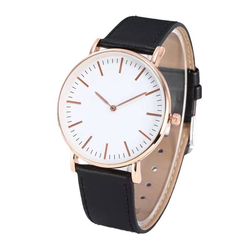 Simple Casual Scale Two-Hand Quartz Watch Classic Men's Watch