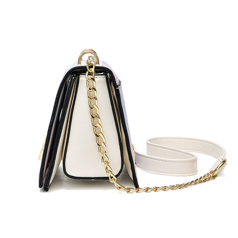 Chain PU Rectangle Crossbody Shoulder Bags